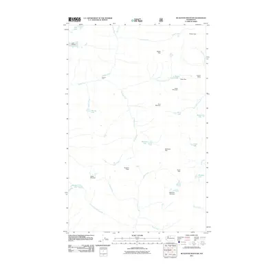 2011 Map of McAlester Mountain, 2011 Print