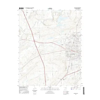 2016 Map of McAlester, 2016 Print
