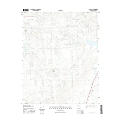 2016 Map of McAlester SW, 2016 Print