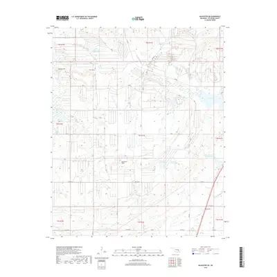 2018 Map of McAlester SW, 2018 Print