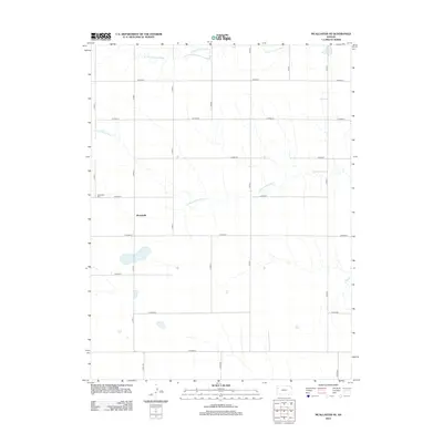 2012 Map of McAllaster NE, 2012 Print