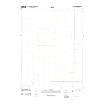2009 Map of McAllaster NW, 2009 Print