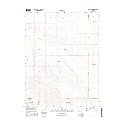 2015 Map of McAllaster NW, 2015 Print