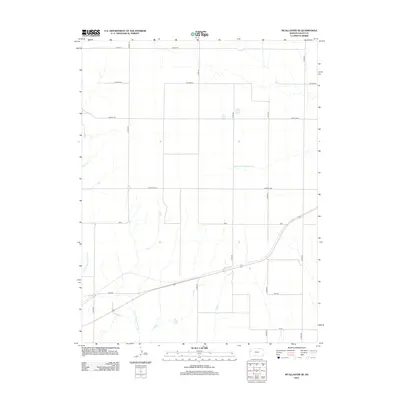 2012 Map of McAllaster SE, 2012 Print