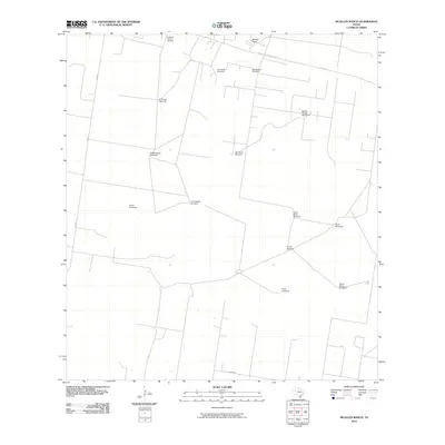 2010 Map of McAllen Ranch, 2010 Print