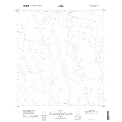 2019 Map of McAllen Ranch, 2019 Print