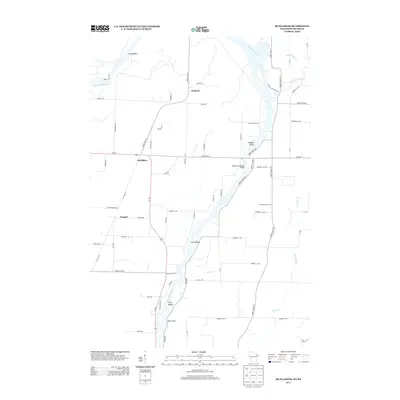 2013 Map of McAllister, 2013 Print