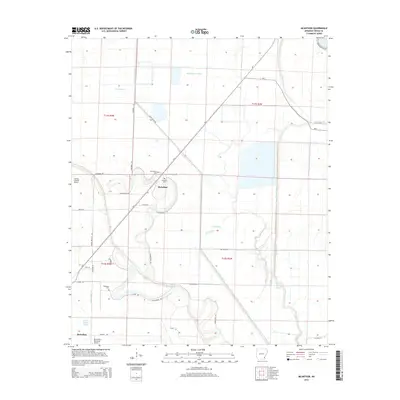 2014 Map of McArthur, 2014 Print