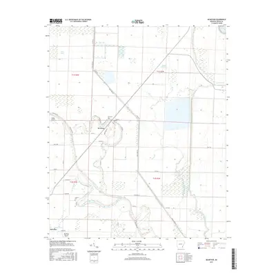 2017 Map of McArthur, 2017 Print