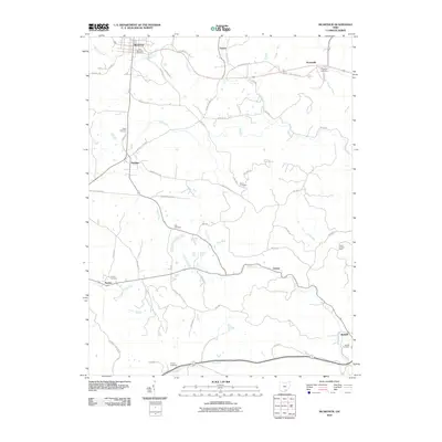 2010 Map of McArthur, 2010 Print