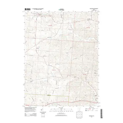 2013 Map of McArthur, 2013 Print