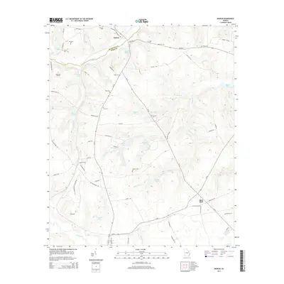 2014 Map of McBean, 2014 Print