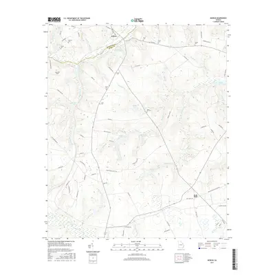 2017 Map of McBean, 2017 Print