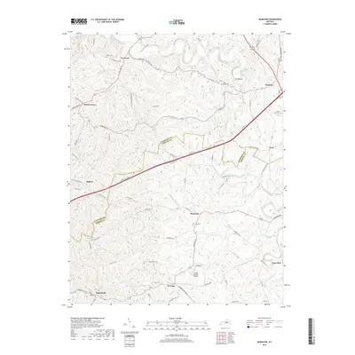2019 Map of McBrayer, 2019 Print