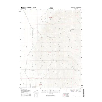 2014 Map of McBrides Sheep Well, 2014 Print