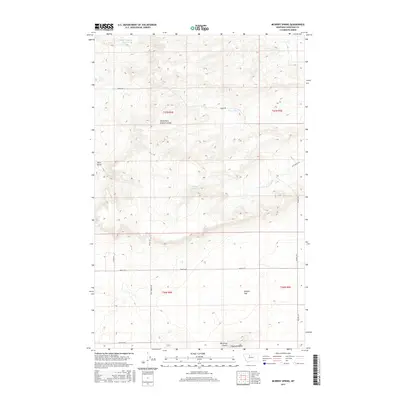 2017 Map of McBridy Spring, 2017 Print
