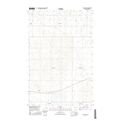 2017 Map of McCabe East, 2017 Print