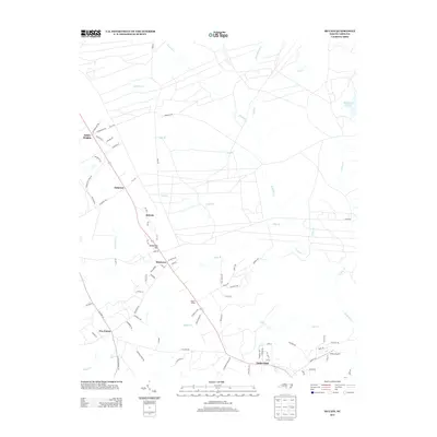 2013 Map of McCain, 2013 Print