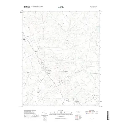 2019 Map of McCain, 2019 Print