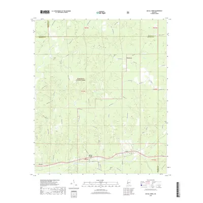 2018 Map of McCall Creek, 2018 Print