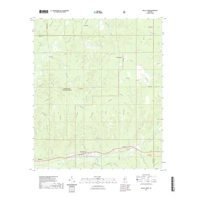 2021 Map of McCall Creek, 2021 Print