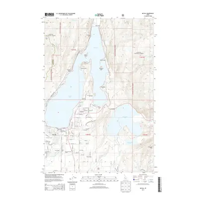 2013 Map of McCall, 2013 Print