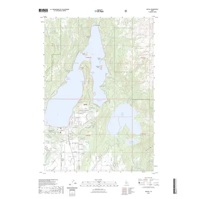 2023 Map of McCall, 2023 Print