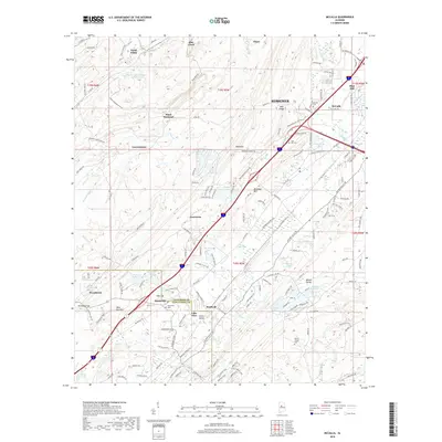 2018 Map of McCalla, 2018 Print
