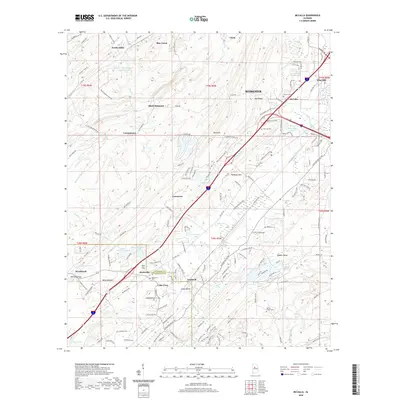 2020 Map of McCalla, 2020 Print