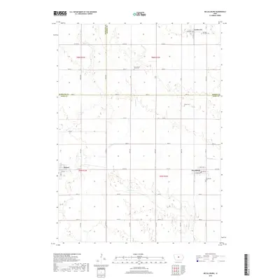 2018 Map of McCallsburg, 2018 Print