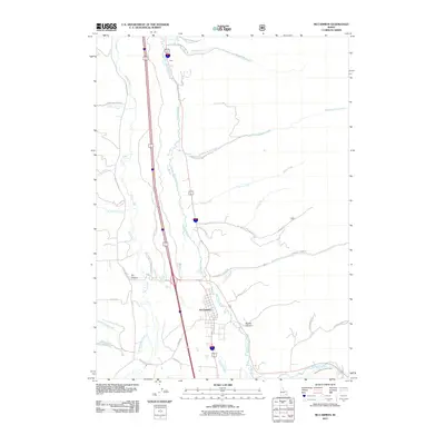 2011 Map of McCammon, 2011 Print