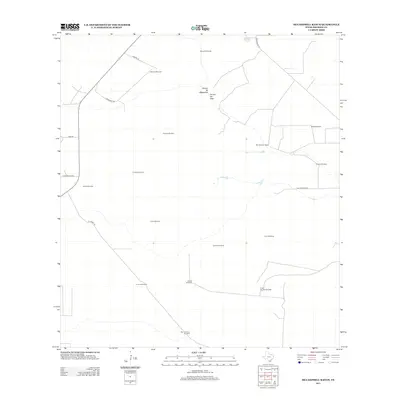 2013 Map of McCampbell Ranch, 2013 Print