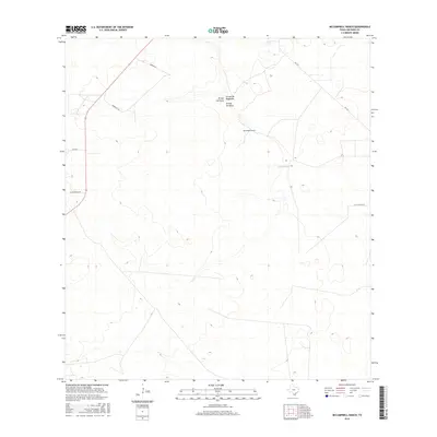2016 Map of McCampbell Ranch, 2016 Print