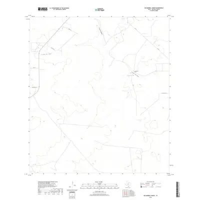 2019 Map of McCampbell Ranch, 2019 Print