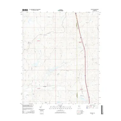 2015 Map of McCarley, 2015 Print