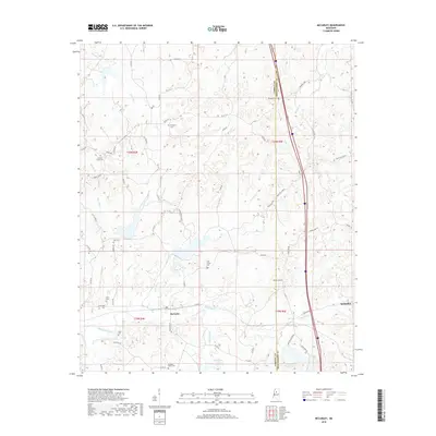 2018 Map of McCarley, 2018 Print