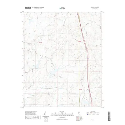 2020 Map of McCarley, 2020 Print