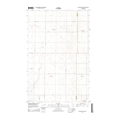 2014 Map of McCarters Lake SE, 2014 Print