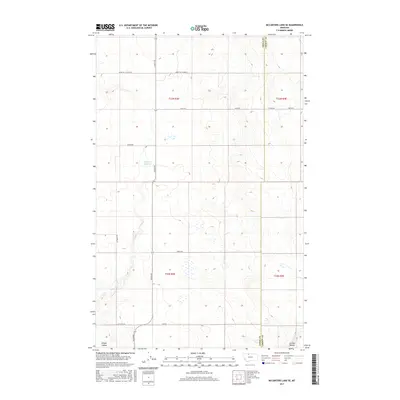 2017 Map of McCarters Lake SE, 2017 Print