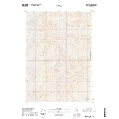 2023 Map of McCarthy A-1 NE, 2023 Print