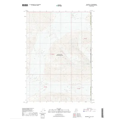 2017 Map of McCarthy A-1 SE, 2017 Print