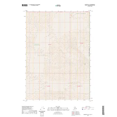 2023 Map of McCarthy A-1 SE, 2023 Print