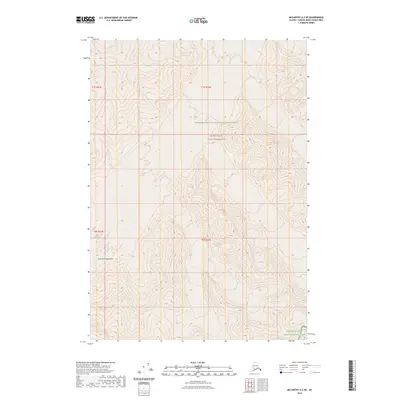 2023 Map of McCarthy A-2 NE, 2023 Print