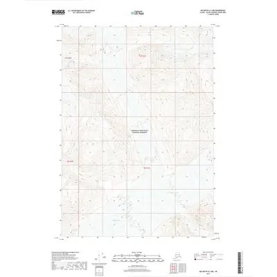 2017 Map of McCarthy A-2 NW, 2017 Print