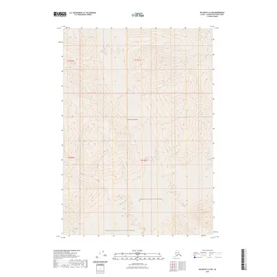 2023 Map of McCarthy A-2 NW, 2023 Print