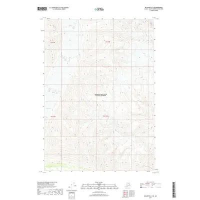 2017 Map of McCarthy A-3 NE, 2017 Print