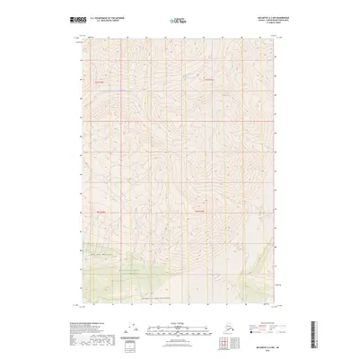 2023 Map of McCarthy A-3 NW, 2023 Print