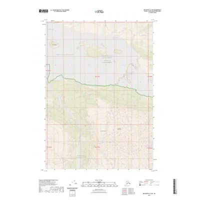 2023 Map of McCarthy A-3 SW, 2023 Print