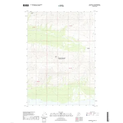 2017 Map of McCarthy A-4 NW, 2017 Print