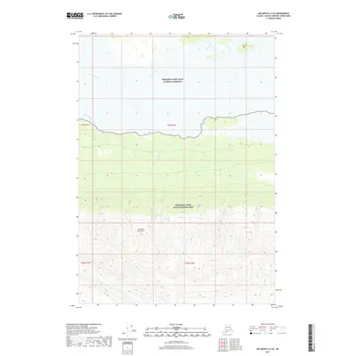 2017 Map of McCarthy A-4 SE, 2017 Print